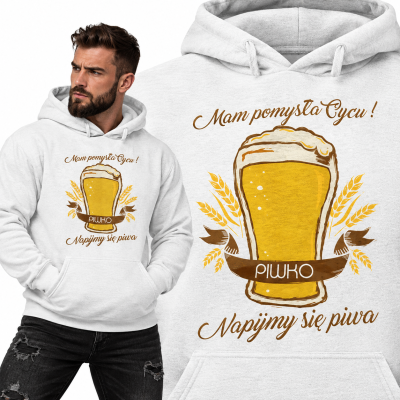 BLUZA Z KAPTUREM MAM POMYSŁ